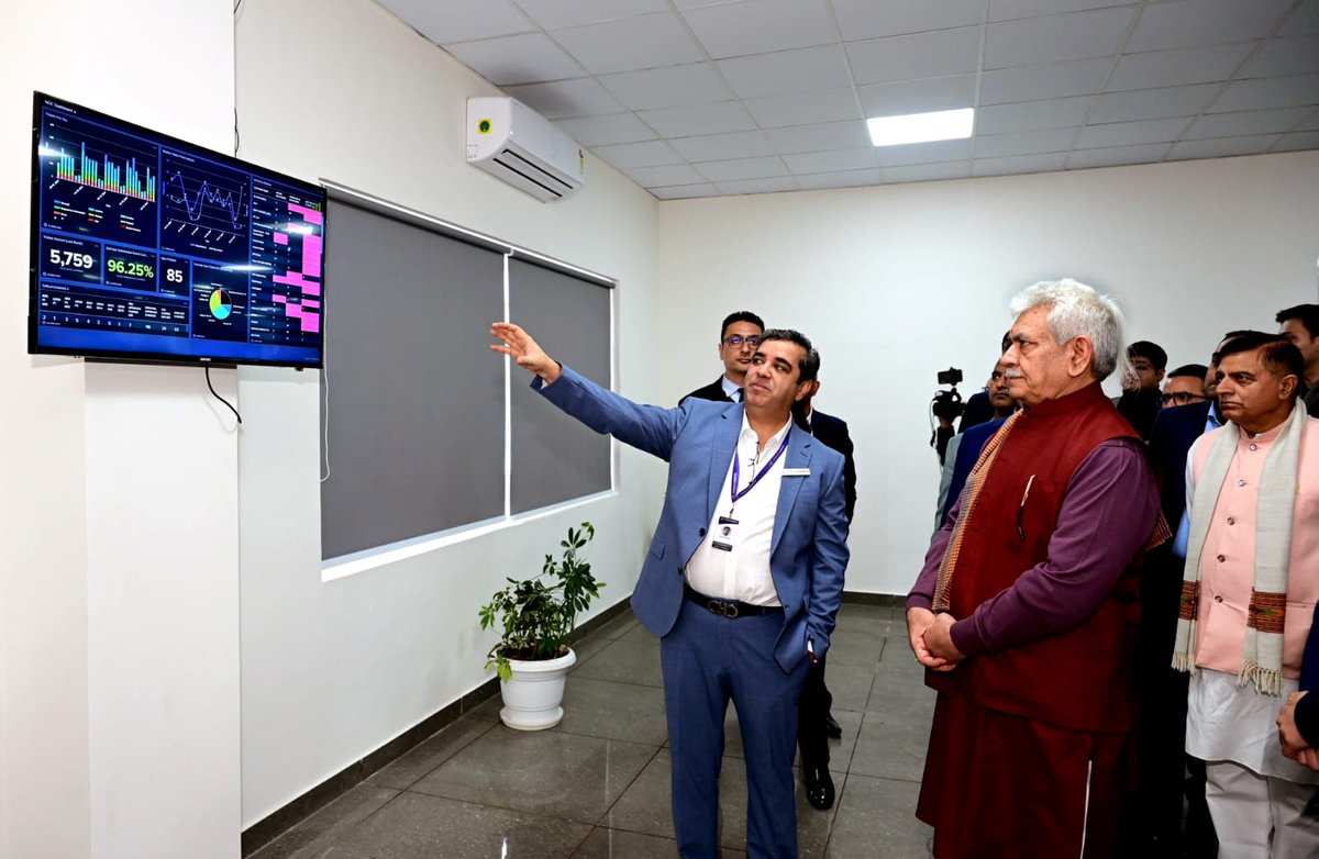 kamranajaz9's tweet photo. LG Sh.@manojsinha_ inaugurated #AtomicNorth Pvt Ltd Complex at Durang Village, Billawar, Kathua. Atomic North is a leading IT services company with offices in India, Canada, USA, UK, its expansion in rural J&K is a testimony of govt’s commitment to revive the economy of villages. https://t.co/KJH8cTYcjW