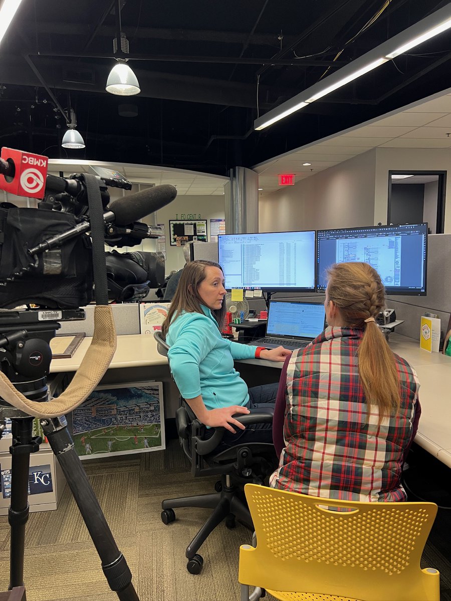 hendersonengs's tweet photo. Excitement is brewing for the grand opening of @thekccurrent's @cpkcstadium, the world's 1st stadium built for a women’s professional sports team. @kmbc stopped by our HQ recently for a chat with, Katelyn DePenning. Be on the lookout for the story in the coming weeks! #KCBABY https://t.co/58ZgODOF8W
