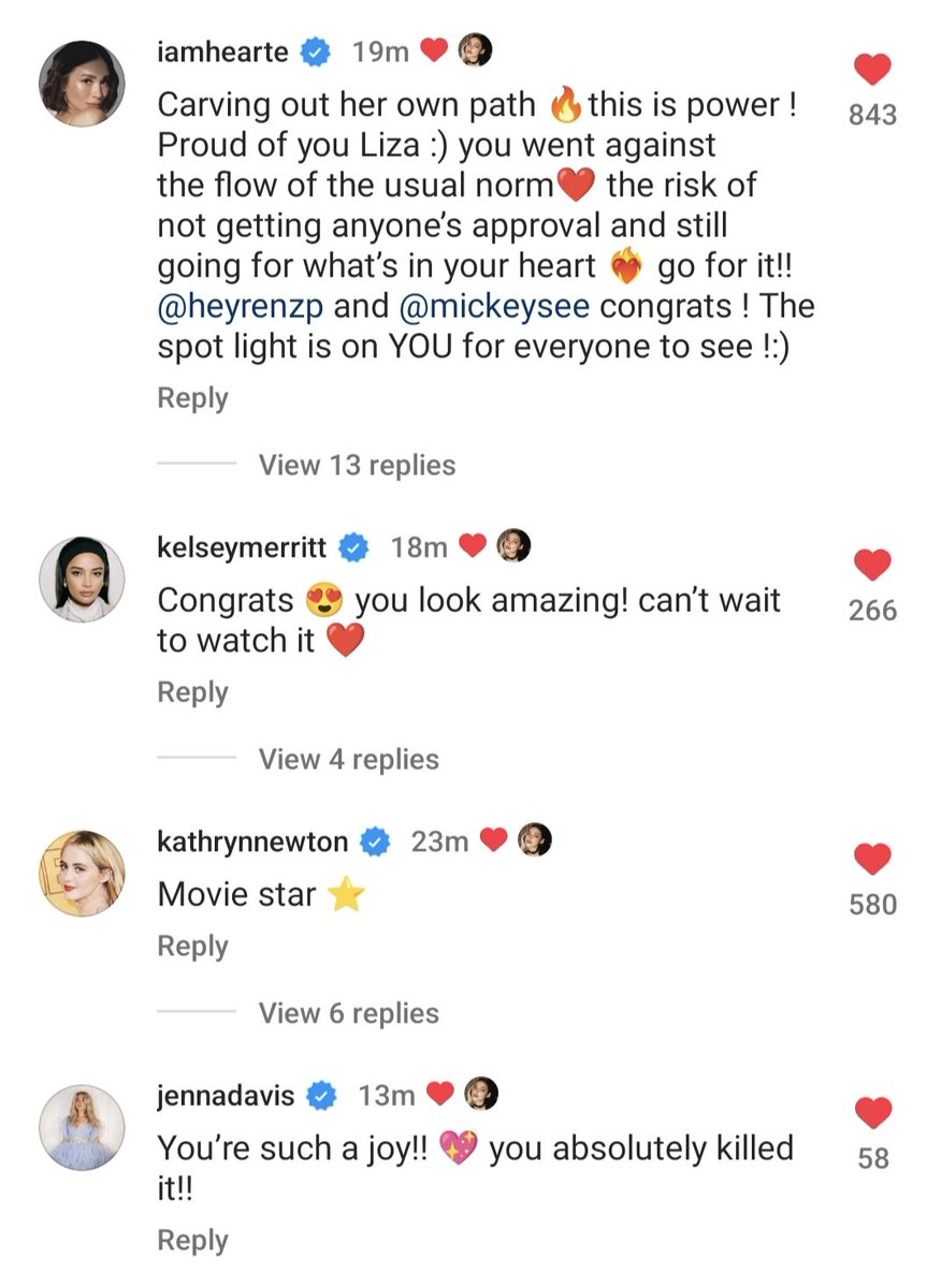 Supportive ladies Kathryn Newton, Kelsey, Jenna at Heart❤️❤️❤️