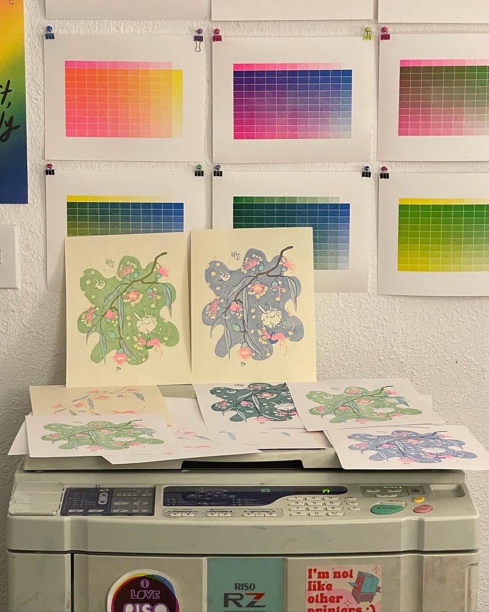 coralroott's tweet photo. new riso print!!!!! Day or night mode https://t.co/Lnhov6cMpA
