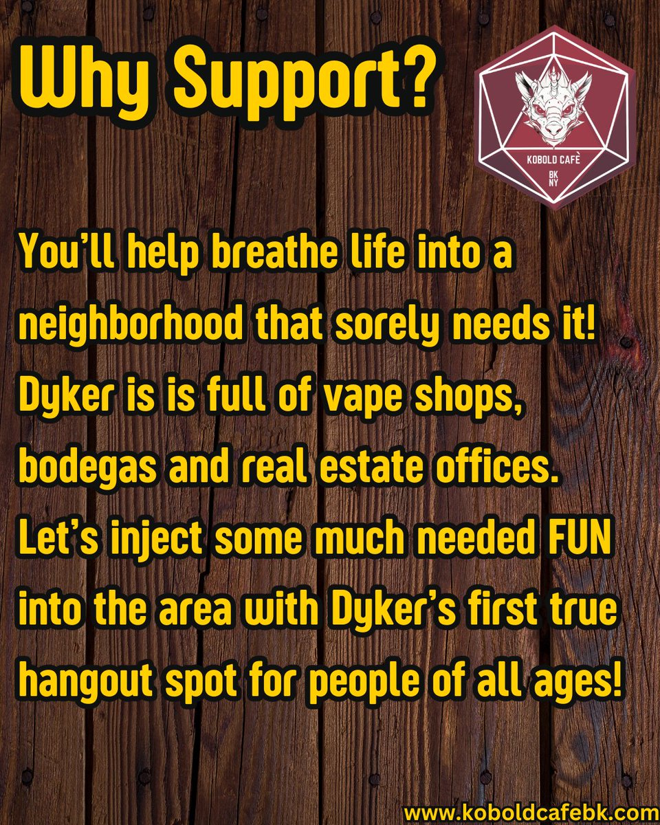 Just a trio of reasons to support our #kickstarter. 

Visit kck.st/48uUHz9 for a WHOLE BUNCHA REASONS MORE! 

#ttrpgcommunity #kickstartercampaign #dnd5e #ttrpg #boardgames #boardgamecafe #brooklyn #dykerheights