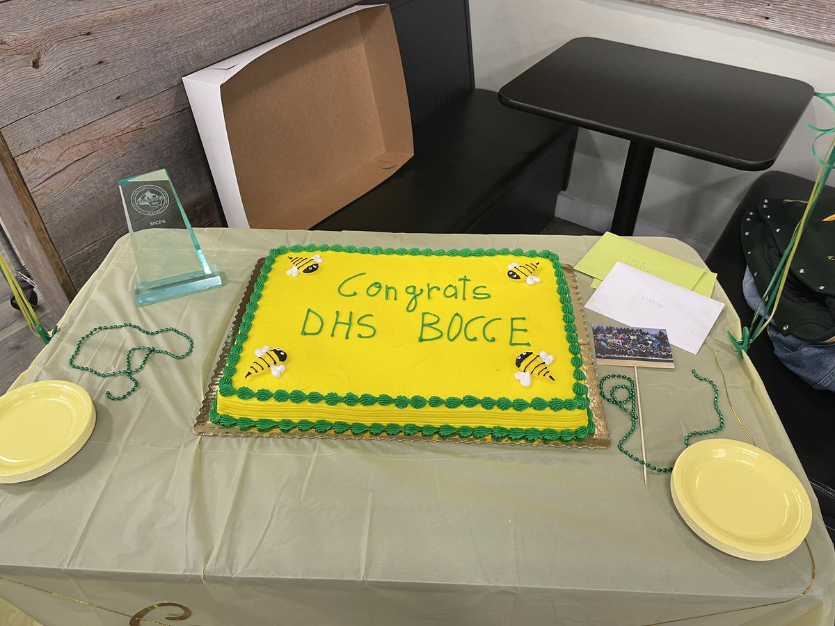 Wonderful time at the bocce banquet celebrating an amazing season. <a href="/DHS_Principal/">Kurt Schneider</a>