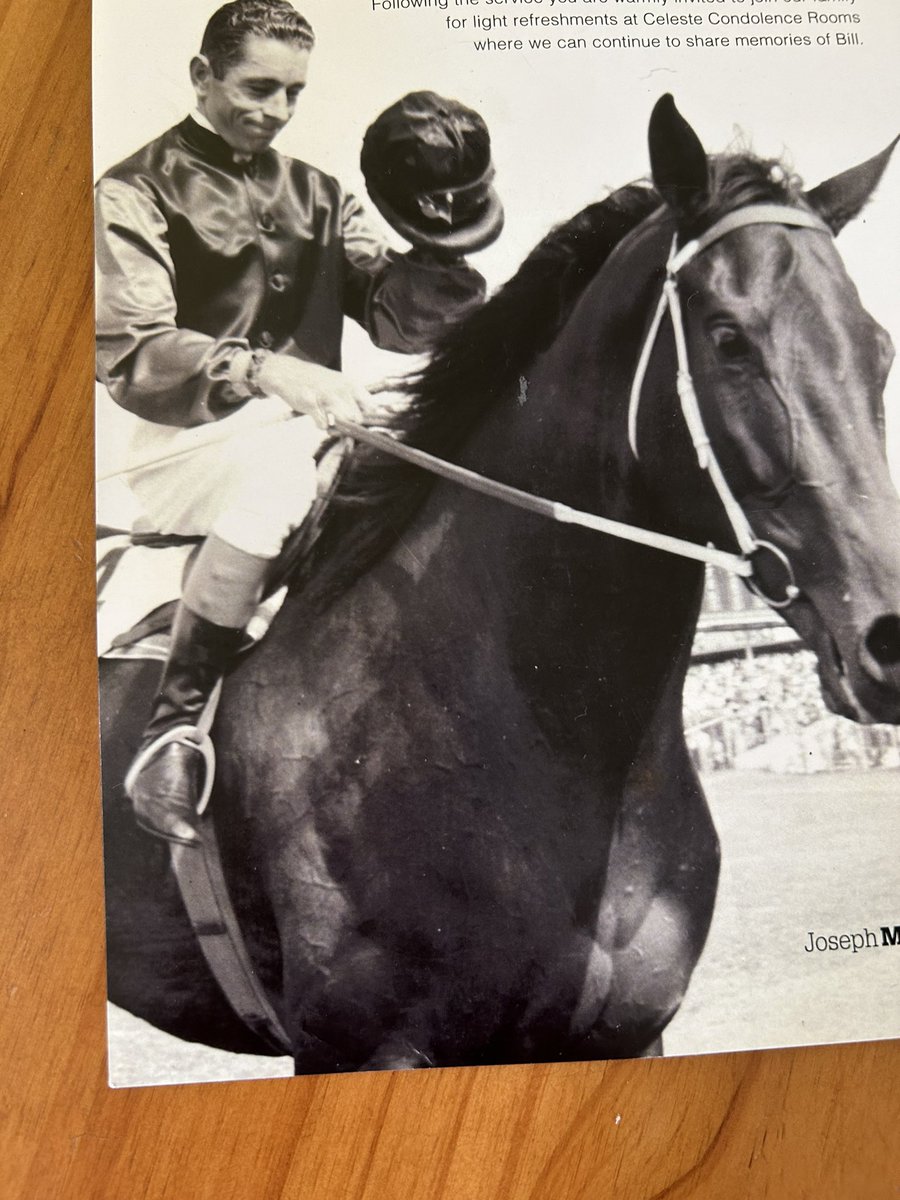 munsieanne's tweet photo. A lovely tribute to late Billy Camer today with many former colleagues -Jockeys/Trainers in attendance at a Celebration of his very colourful life.
Farewell Bill. RIP
@JockeysTrust
@RonQuinton
#campton
#voigt
#miers
#lee Brothers
#marney
@MunsieGlenn
@JohnSelkrig https://t.co/8RNoz9OWVr