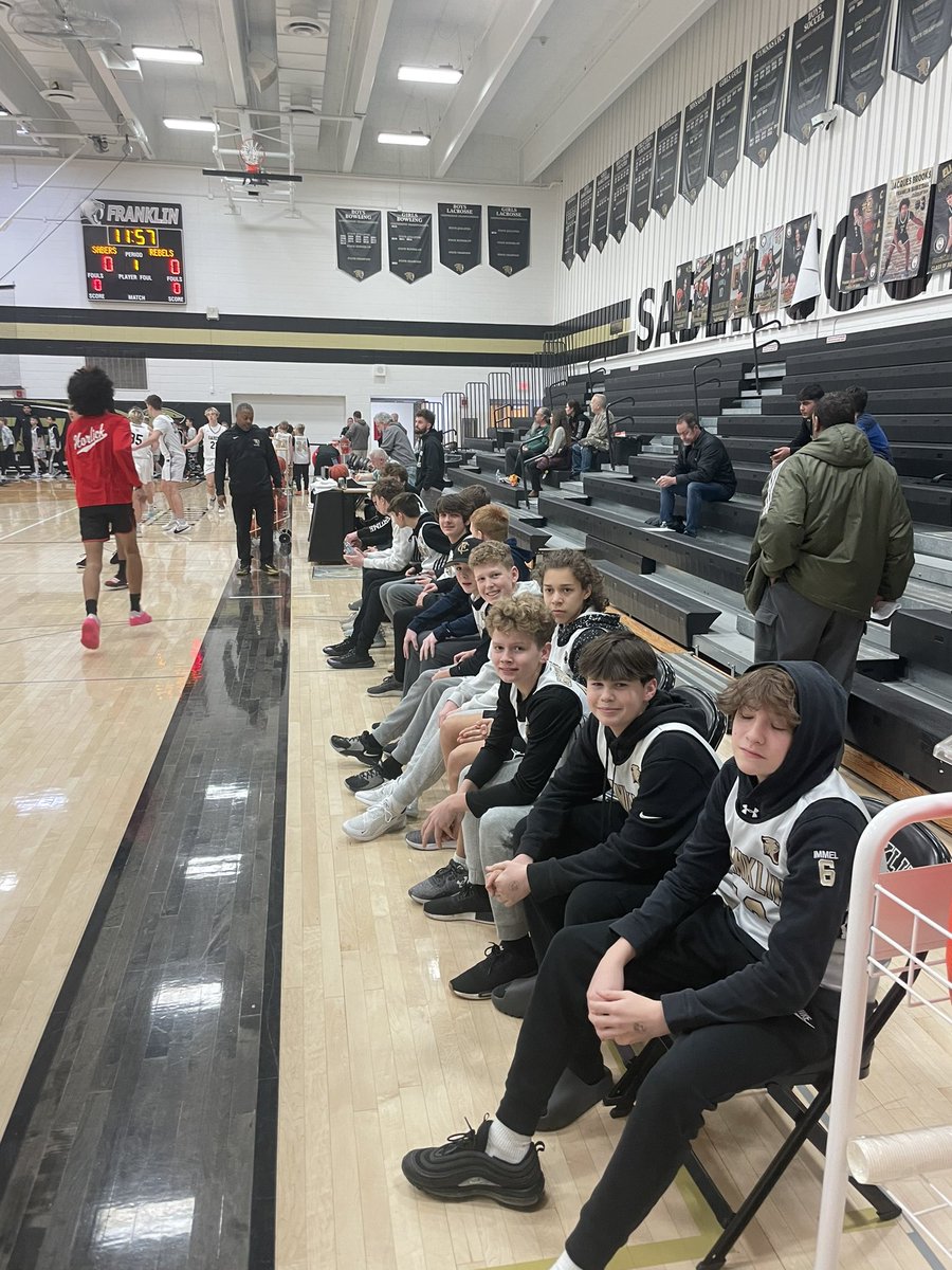saberhoops's tweet photo. All 3 levels get wins. 

Varsity wins 77-39 on Youth Night! 

Big night for @Btilley2121 23pts

@mattmx47 Net 👑 17pts 7 Rebs 1 charge

@JACOBMISSLICH 11pts 

Next up: Home vs KIT Feb 8 https://t.co/WTKrbRP6SS