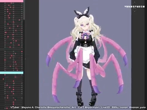 Spider 🕷🕸 #Live2D #Live2DWIP