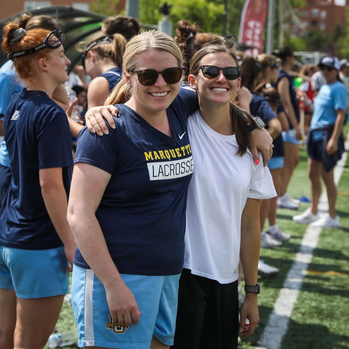 MarquetteWLax's tweet photo. Huge shoutout to our Associate Head Coach, Caitlin Wolf! 👏👏

This morning, Caitlin was given the Trailblazer Leadership Award at the 2024 National Girls &amp; Women in Sports Awards, powered by the Milwaukee Youth Sports Alliance.

#WeAreMarquette | #NGWSD2024 https://t.co/MFpS48FUJC