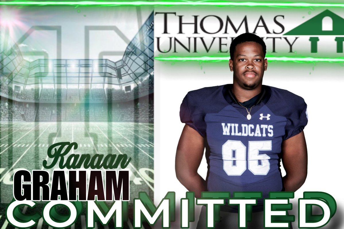 Congratulations to Kanaan Graham for his academic and athletic commitment to Thomas University <a href="/NightHawksMFB/">TU Football</a> 

<a href="/GrahamKanaan95/">Kanaan Graham</a> 
<a href="/JeffHerron19/">Jeff Herron</a>