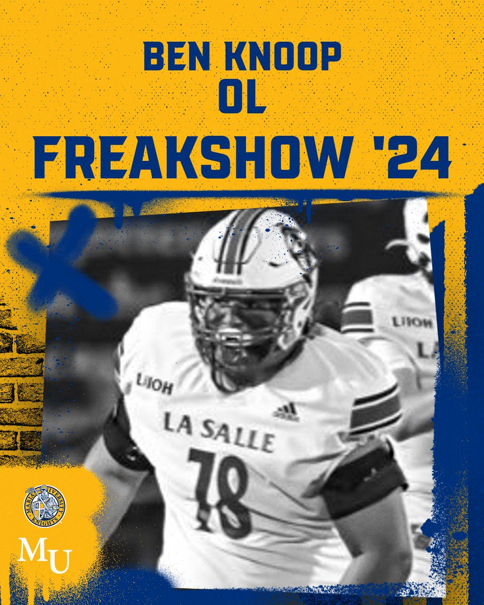 Welcome to the FreakShow, Ben Knoop!

Offensive Lineman from Harrison, Ohio

#BeAKnight