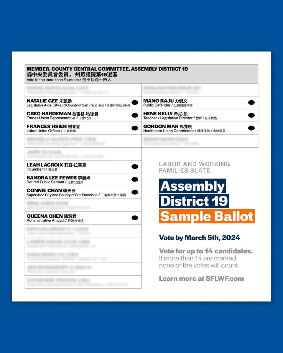 vickvchung's tweet photo. Ballots are arriving in your mailbox! Don’t forget to start voting now, and use this guide to mark your progressive political favs🗳️ https://t.co/qgUs9qp3YL