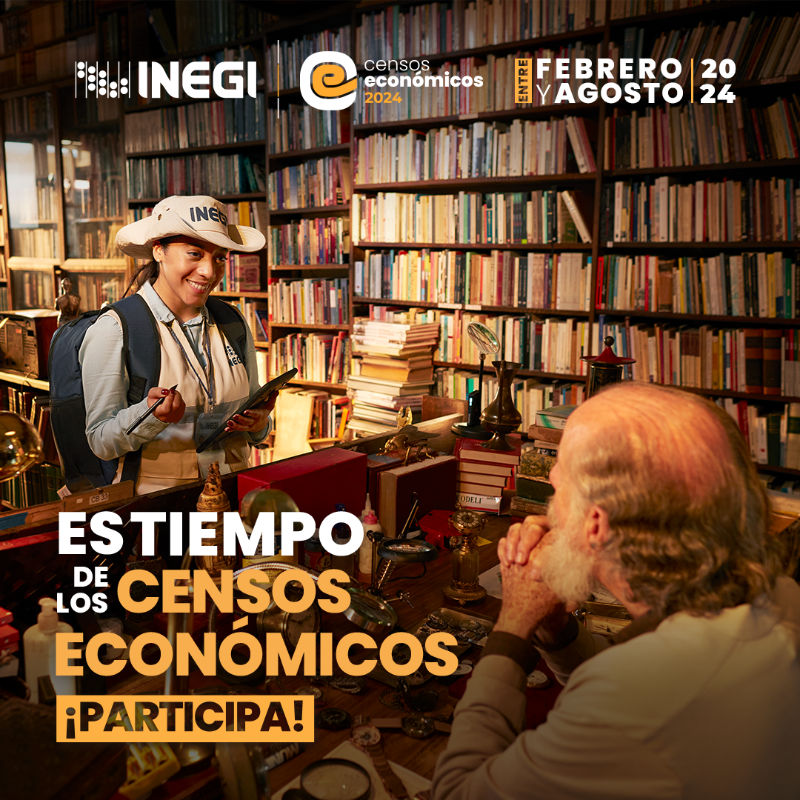INEGI_INFORMA's tweet photo. ¡Nos da mucho gusto visitarte! 🗓️ Entre febrero y agosto, abre la puerta a las personas entrevistadoras del #INEGI y deja que tu negocio nos cuente cómo hace crecer a #México. #CensosEconómicos2024
