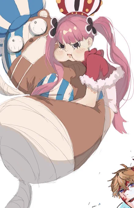朝だから可愛くかけた絵チャペローナ見て 