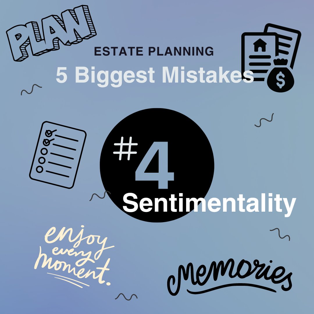repczynski's tweet photo. 4th Biggest Estate Planning Mistake? Sentimentality. Hard to say what one of your kids might value over another - so don't try! For more on this and other potential planning missteps . . .
https://t.co/Btk7PIQSXE
#estateplanning #willsandtrusts #wills #trusts #attorney https://t.co/d63i9Uxg0Z