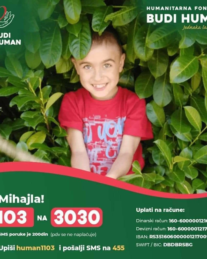 Na jos jednom lajvu za Mihajla, skupili smo 96.300din! I TO NIJE SVE! VECERAS u ponudi STAPNI USISIVAC koji moze biti vas za samo 200din.! Uclanite se u fb grupu'Budi human-humanitarne licitacije'i ispratite nas 'POKLON ZA SMS'! Do 8.2 u 20h kada je izvlačenje dobitnika! RT 🙏❤️