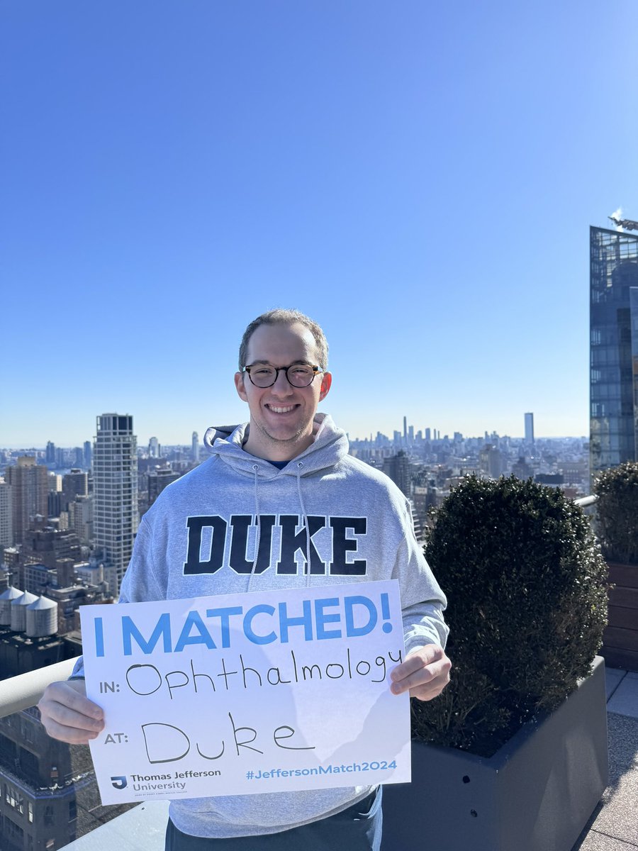Eli Cehelyk (@elicehelyk) on Twitter photo Thrilled and grateful to share that I matched at Duke for ophthalmology residency!!!! It took a village to get me here and I am ecstatic to have reached this day <a href="/dukeeyecenter/">Duke Eye Center</a> Thrilled and grateful to share that I matched at Duke for ophthalmology residency!!!! It took a village to get me here and I am ecstatic to have reached this day <a href="/dukeeyecenter/">Duke Eye Center</a>