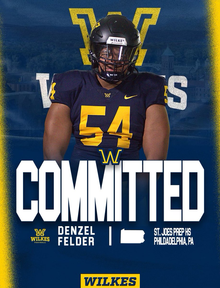 COMMITTED💛💙!!! <a href="/CoachBiever/">David Biever</a> #Thewilkesway