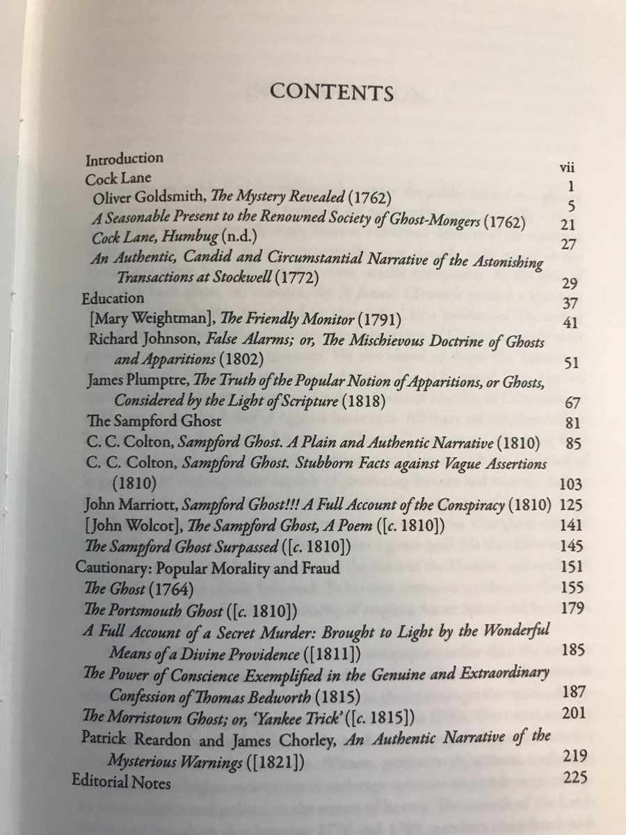 Ghost history. I suspect few people have read this … 14 years ago I did a 5-volume edited collection of primary sources Ghosts: A Social History. It was very expensive. Some sample content.