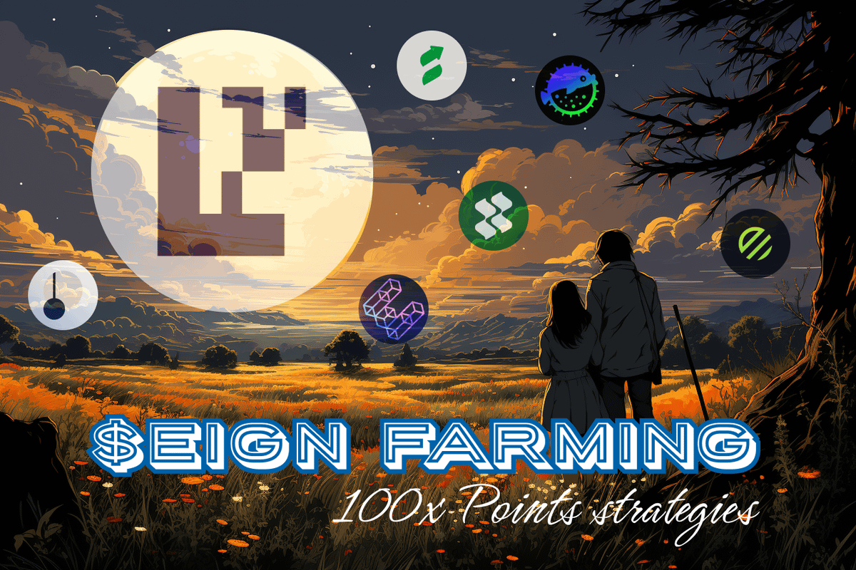 Eigenlayer is the biggest unicorn of 2024 📈

$EIGN rewards will be life-changing, but you can easily 10x them!

All you need is the MOST profitable strategy with zero risk.

Here is my ULTIMATE strategy to get $100k+ $EIGN Airdrop 🧵👇