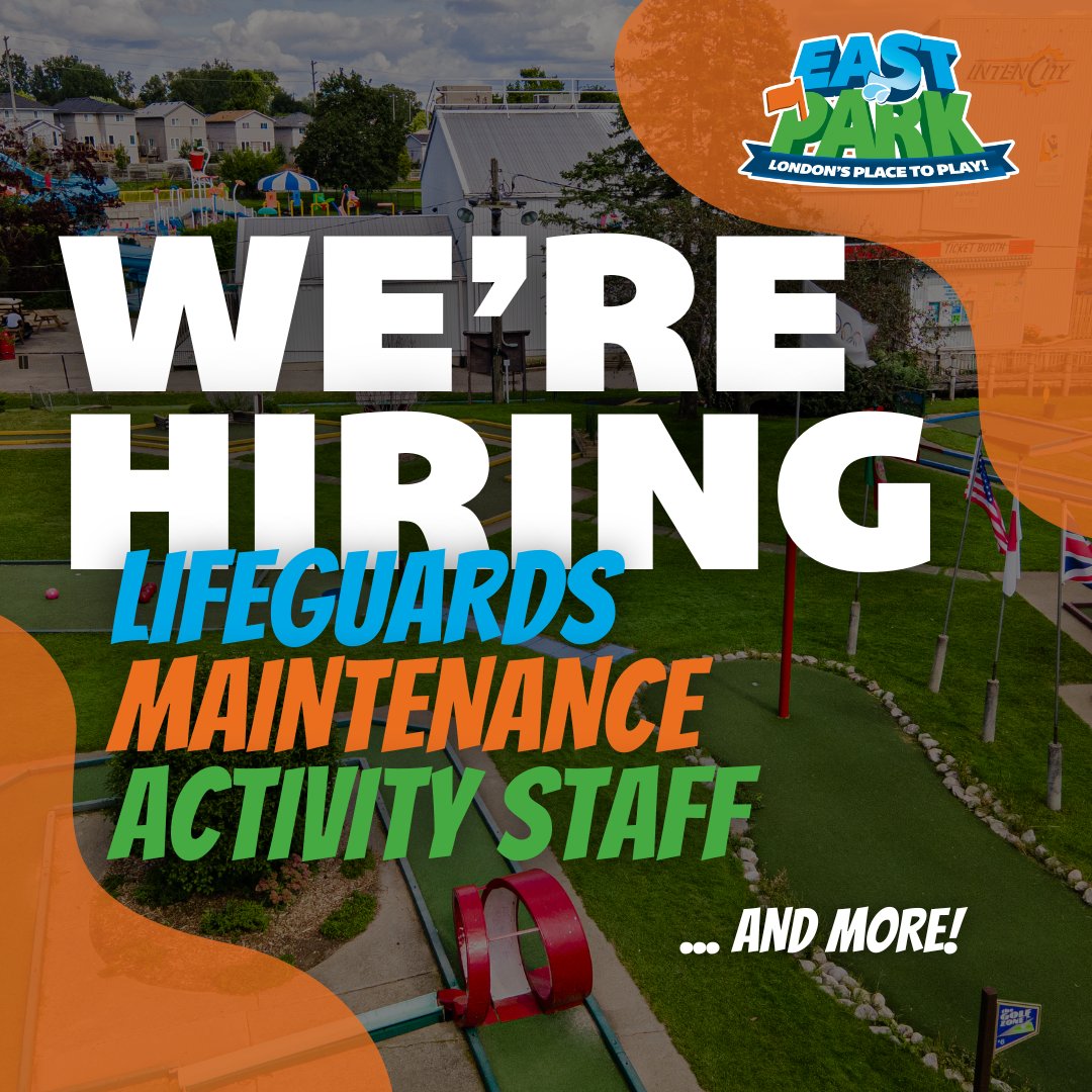We’re currently scouting for new team members 👀

If you or anyone you know is interested in working at East Park this summer, there are plenty of exciting positions waiting to be filled ☀️

Join our team - eastparklondon.com/park-info/empl…