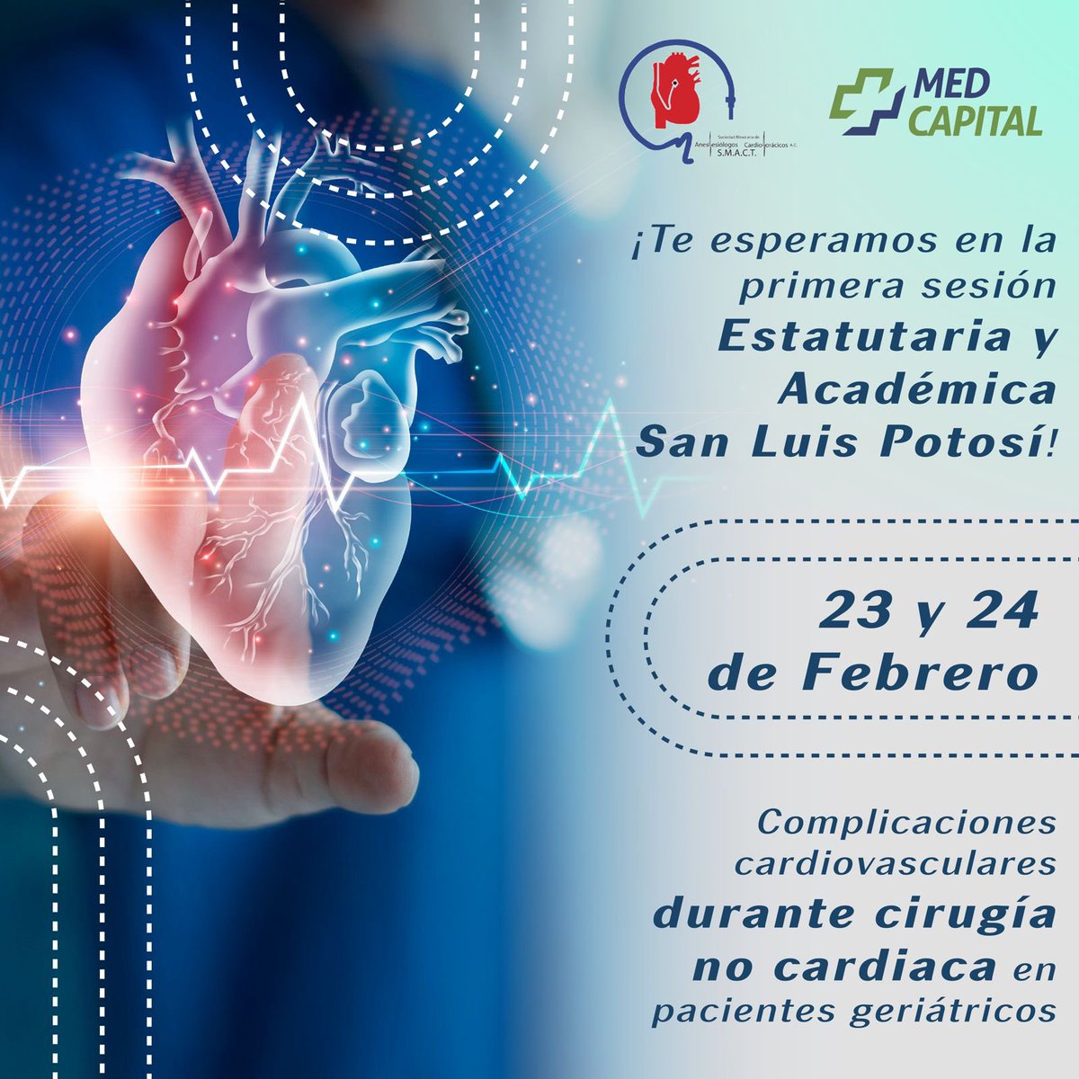 Soc. Mexicana de Anestesiólogos Cardio-torácicos tweet media