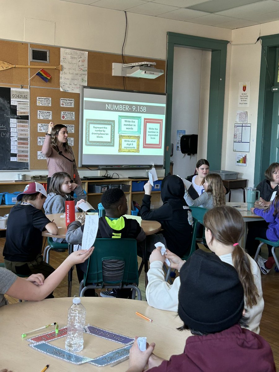 MacjanetJay's tweet image. Day 2 of Math Influencers. Had the privilege of attending King Albert and Alexandra schools to see math learning in some class rooms. So impressed with our educators who are invested in the success of our students. Thank you Ms. Fontana and Ms. Racine. We are lucky to have you!