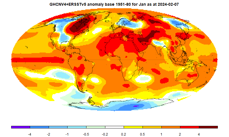moyhu: January global surface TempLS down 0.165°C from December, but still warmest January in record (just). moyhu.blogspot.com/2024/02/januar… via @nstokesvic