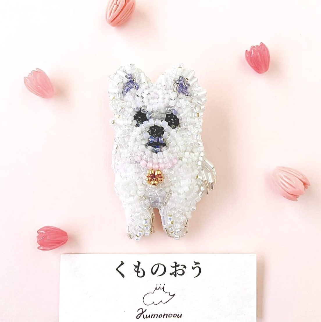 kumonoou4's tweet photo. おはようございます＾＾
雪がじわじわ溶けてきましたが、お気をつけてお出かけくださいね🍧
画は以前オーダーいただいたマルチーズとポメラニアンミックスのお犬さまです🌷
 #くものおう https://t.co/uFIXSEqsf1