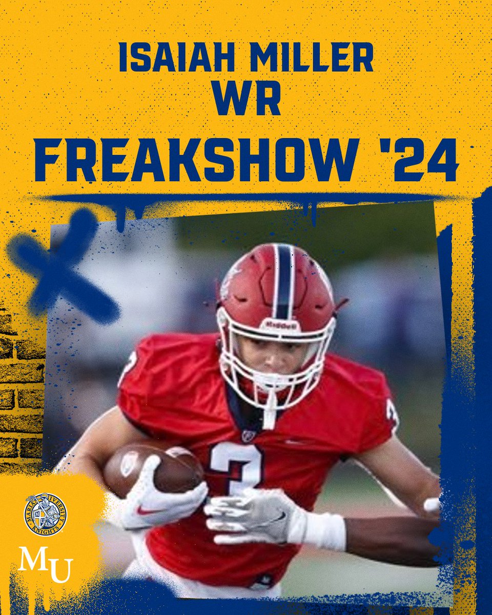 Marian Football tweet media