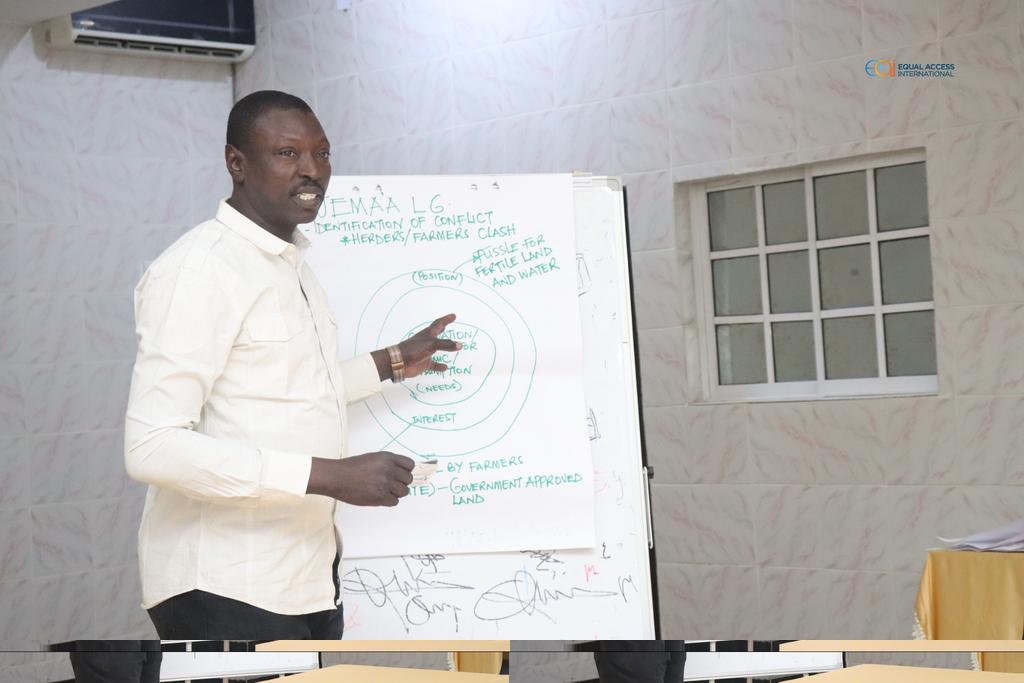 EAI_Nigeria's tweet photo. Participants from the EWER in Kaduna state were engaged in contextualized group work and delivered presentations based on local government.
#SecureNorth #peace #security #mentalhealthawareness #UNWomen #EqualAccessIntl #sports #CommunitySecurity https://t.co/xJizJdBc7o