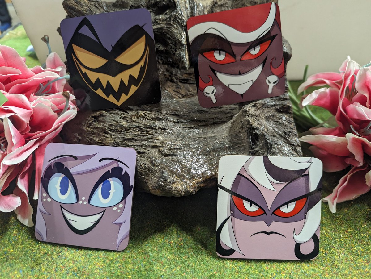 The Emily one came out so cute ❤️❤️
#hazbinhotel

mellifluouscraft.etsy.com