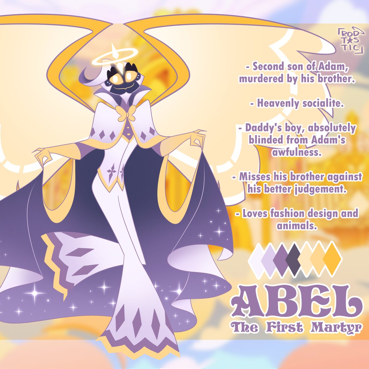 roddociento's tweet photo. i made a cain, so of course i had to make an abel

#hazbinhotel #hazbinhoteladam #hazbinhoteloc https://t.co/jaSpbwHfF0