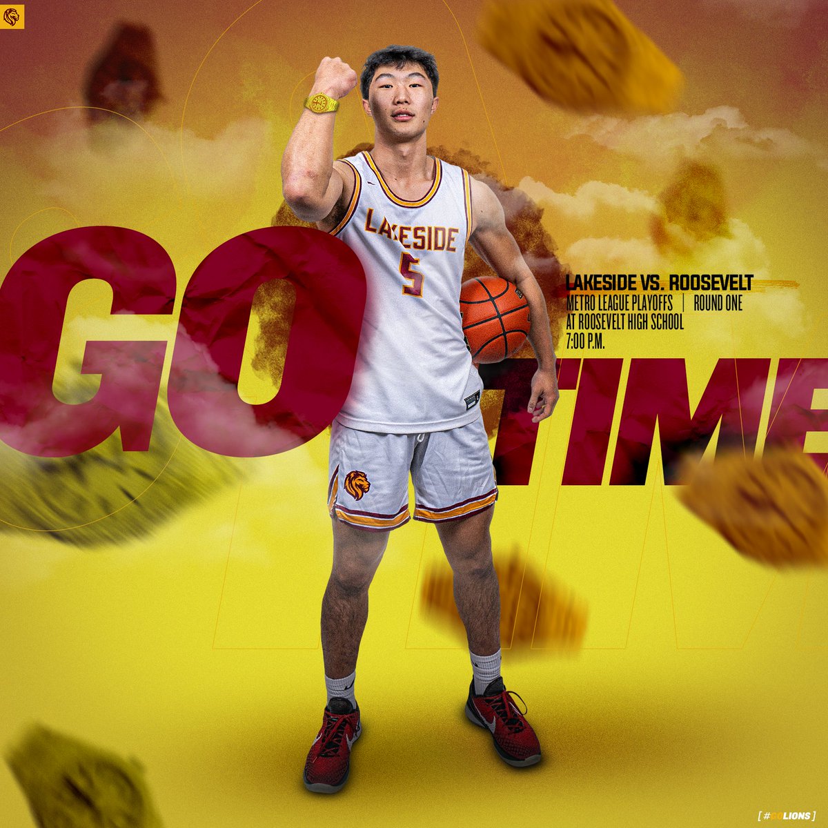 ⏲️ METRO POSTSEASON TIME. ⏲️

The Lions visit Roosevelt for the first round of the Metro League postseason tourney. Tip set for 7:00 p.m.

#GOLIONS