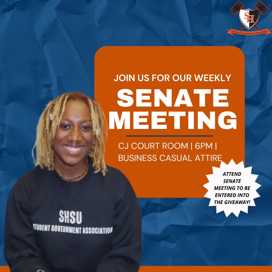 SHSU SGA tweet media