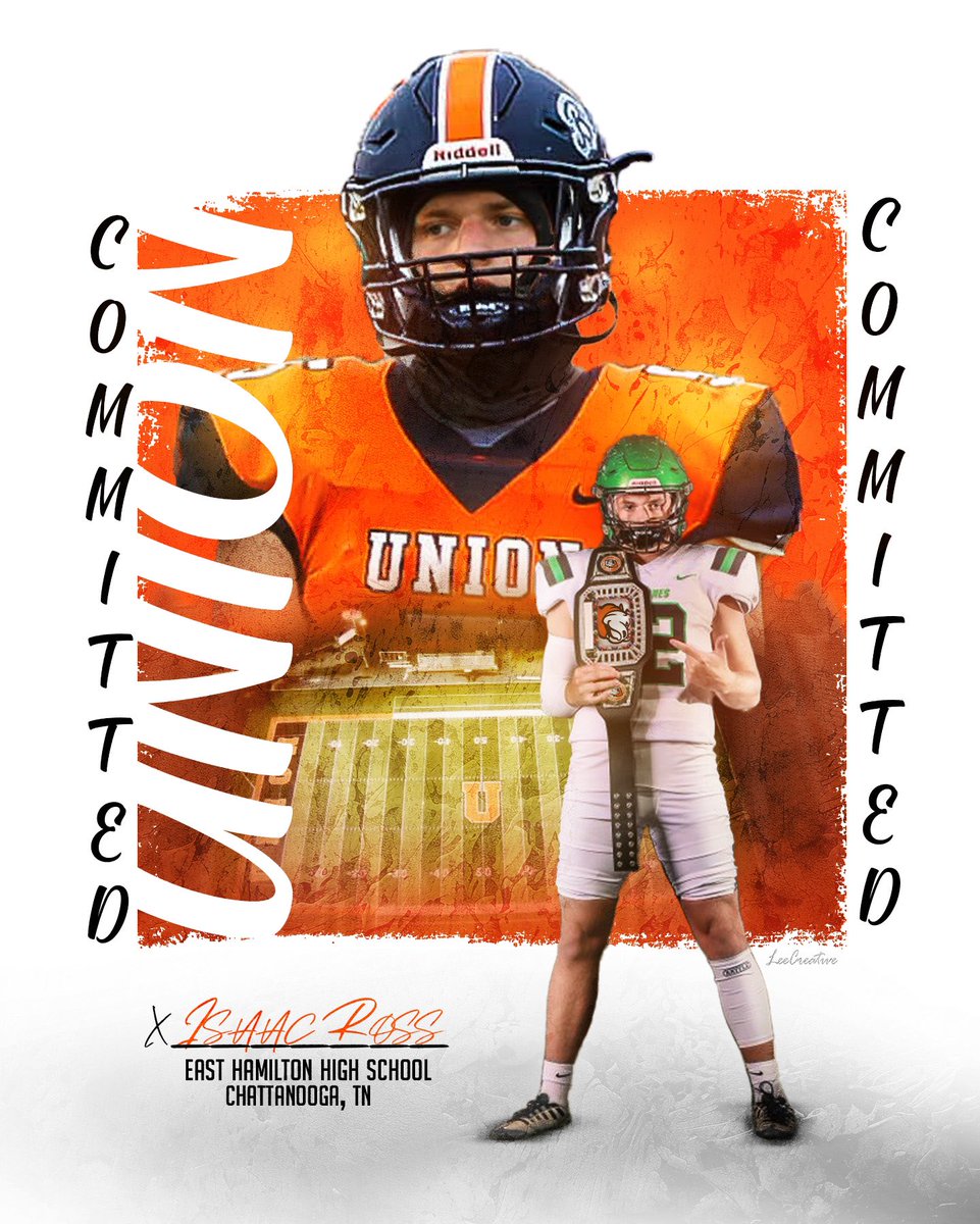 isaacross_5's tweet image. COMMITTED 🟠⚫️ @UnionBulldogFB @CoachKi33UC @Coach_Nance @EH_FB_Recruits