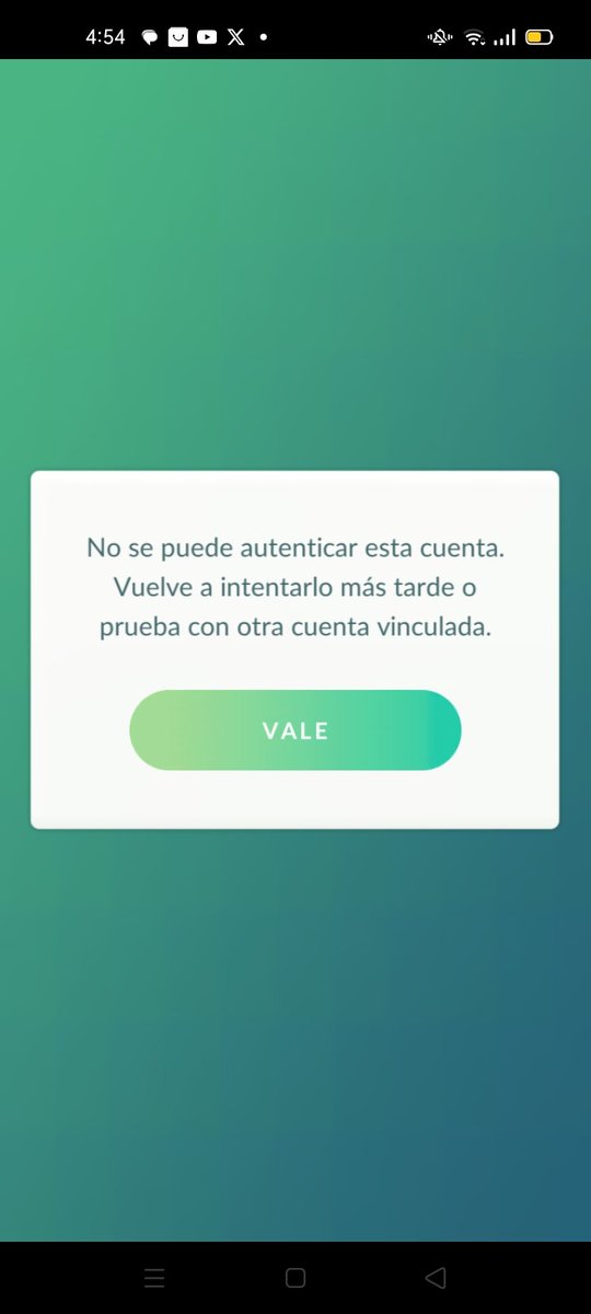 Rodrilop10's tweet photo. @PokemonGoAppLA no entiendo por qué tengo el problema desde hace 2 días, ayuda por favor https://t.co/4PNwsCPxpJ