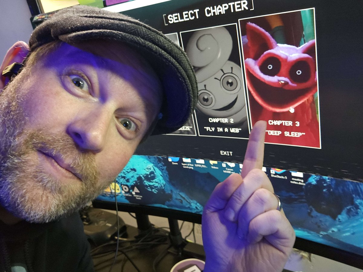 doitforcrew's tweet image. Currently recording my #firstplaythrough  of Poppy Playtime: Chapter 3.

To be released while on Digital Detox with the Mrs on Wednesday, February 21st @ 12pm EST