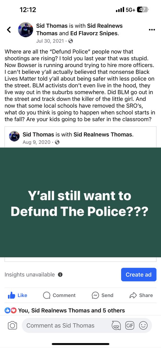 I told y’all 4 years ago the #DefundThePolice nonsense was going to result in more crime. How did #BLM convince people less police was going to result in a safer community? 🤦🏽‍♂️ #SecureDC
