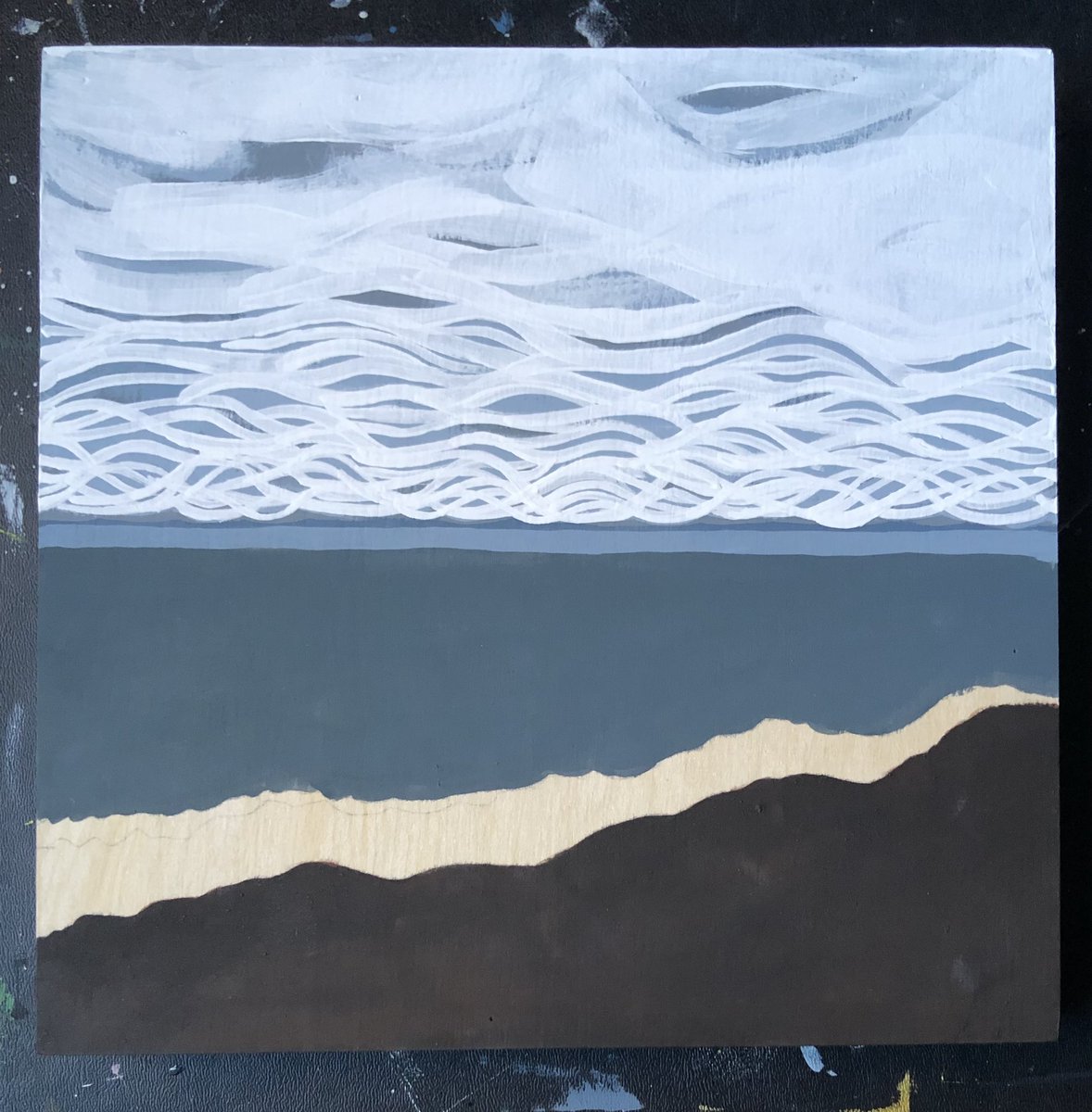 KellyStouffer_1's tweet image. Wip 3
#workonprogress #art #acrylicpainting #beach
