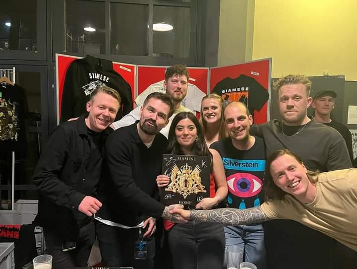 Probably one of the best bands recently discovered. 
Amazing show #siameseband #metalcore #concerts