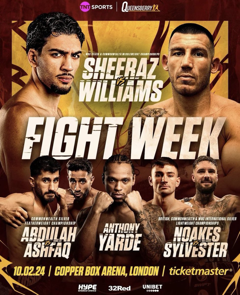 FFFootageTV's tweet photo. #SheerazWilliams 🥊 WE WILL BE DOWN @CopperBoxArena FEB 10TH - COME DOWN AND GIVE US YOUR PRE-FIGHT PREDICTIONS/POST FIGHT REACTIONS 👀🎬 #Forthefans🥊 https://t.co/XKSH2cZ2ir