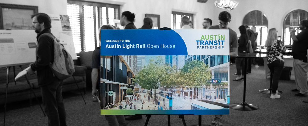 Thanks to those who made it to the first February Open House event at UT! It’s not too late to attend and share your input into Austin Light Rail station locations and design. Register here: atptx.org/events/