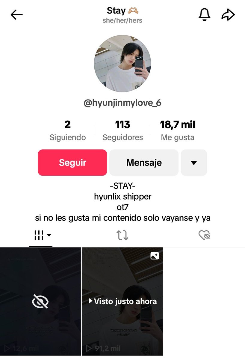 maiuserr's tweet photo. Porfavor denuncien y difundan❗️

¿Cuando sera el día que dejen de tirarle hate a los miembros por un simple ship?

https://t.co/kgmKEpDR9W https://t.co/TV7eCwIxgR

#StrayKids 
#RESPECT_FELIX
#RESPECT_IN
#StayOt8 
#STAY https://t.co/uPpxNoKhjN