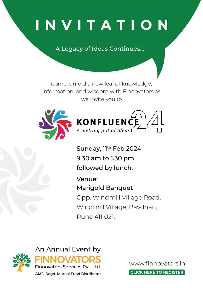 BeggarsCorp's tweet photo. Catch up with our founder @employonomics in Pune speaking on 'Social Infrastructure: Moving from Charity to Profit with Purpose' at #Konfluence2024 organised by @Myfinnovator
February 11, Sunday, 9.30 AM
Marigold Banquets, Pune

#dontdonate #investinimpact #beggingfreeindia https://t.co/9KJGSNujUj