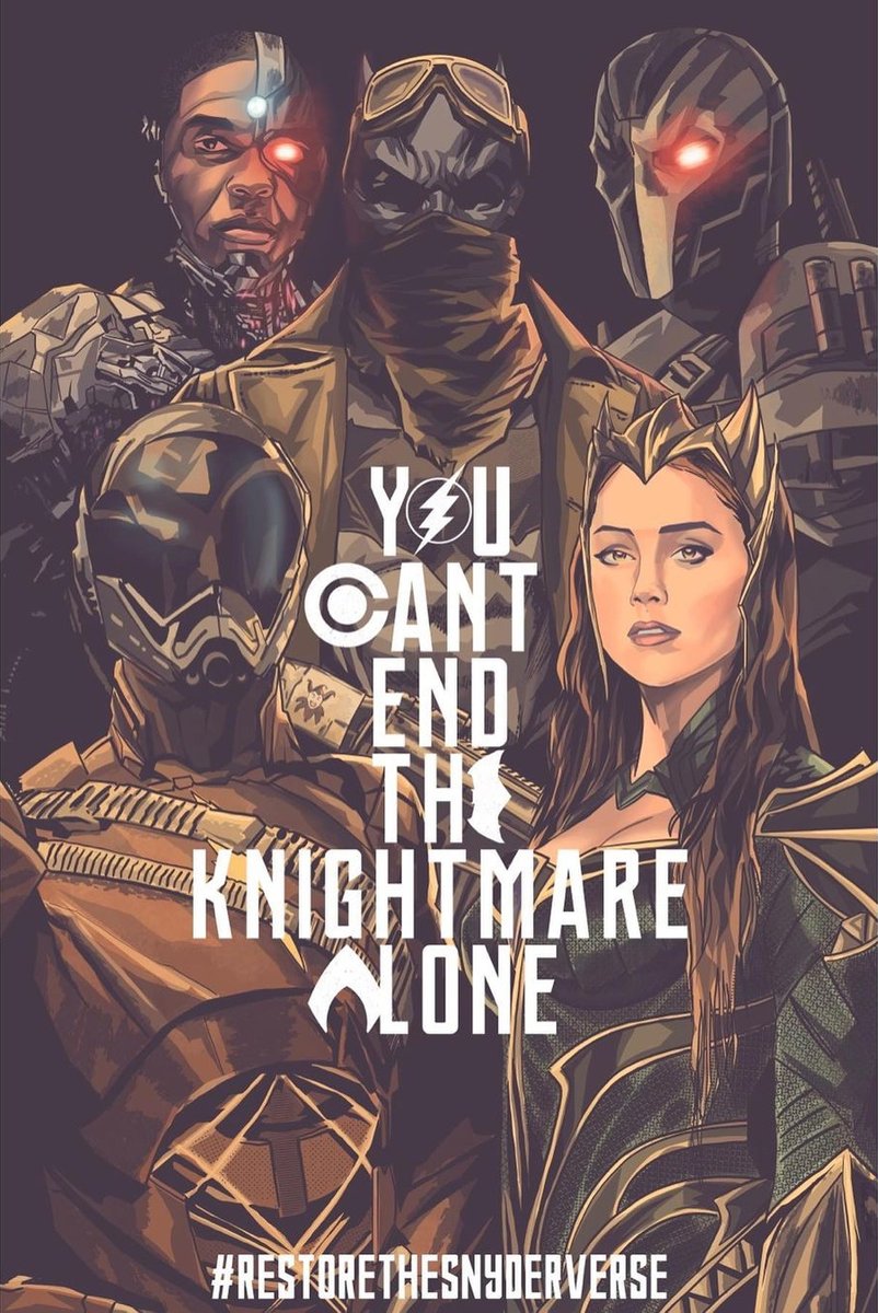 SnyderQueen_'s tweet photo. I need to see what happens in the Knightmare Future 🔥

The JL fighting against an Darkseid controlled Superman whilst they try to help Barry to jump back through time. This would have been DC like we've never seen in live action before. Zack was cooking. #RestoreTheSnyderVerse https://t.co/ZgldeGgowH