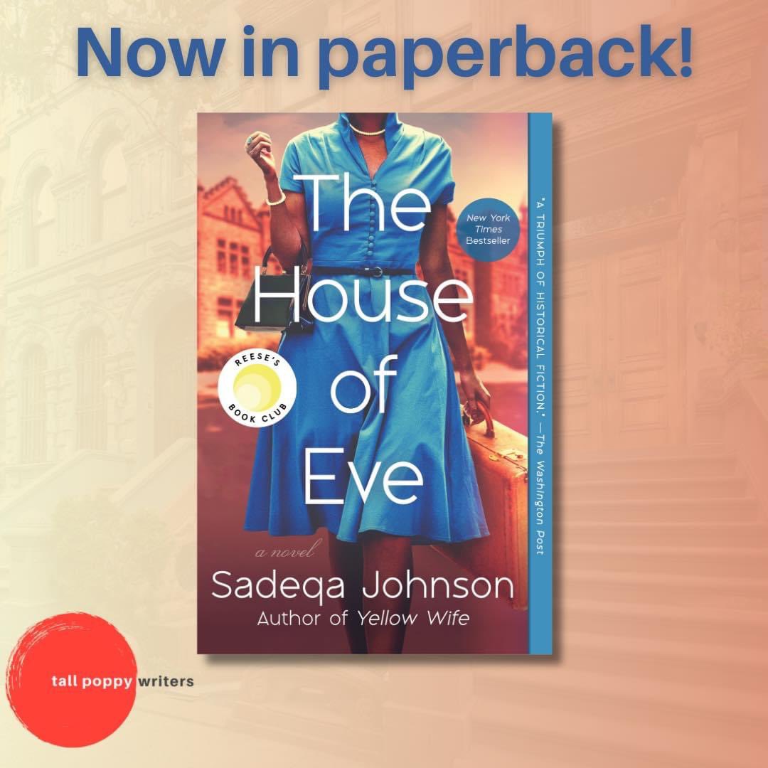 It’s paperback #pubday for THE HOUSE OF EVE by @Sadeqasays! 🎉 Instant New York Times Best Seller Reese’s Book Club Pick Target Book Club Pick Apple Best Book of 2023 Goodreads Best Book of 2023 Audible Best of the Year Selection 2023 Indie Next Pick bit.ly/48625R5