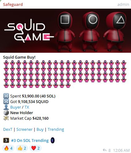THIS IS $SQUID !!🦑🚀🦑

#SQUID #SquidGameArmy #Solana