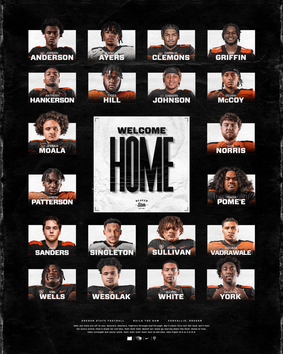 BeaverFootball's tweet photo. newest members of the Dam 🦫 https://t.co/3IBZ9bD6qS