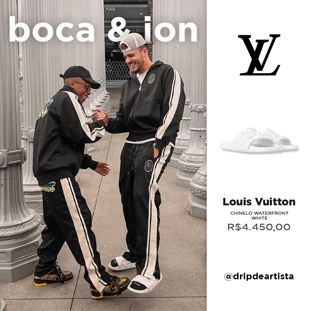 Boca de 09 e Jon Vlogs de Louis Vuitton e Bape