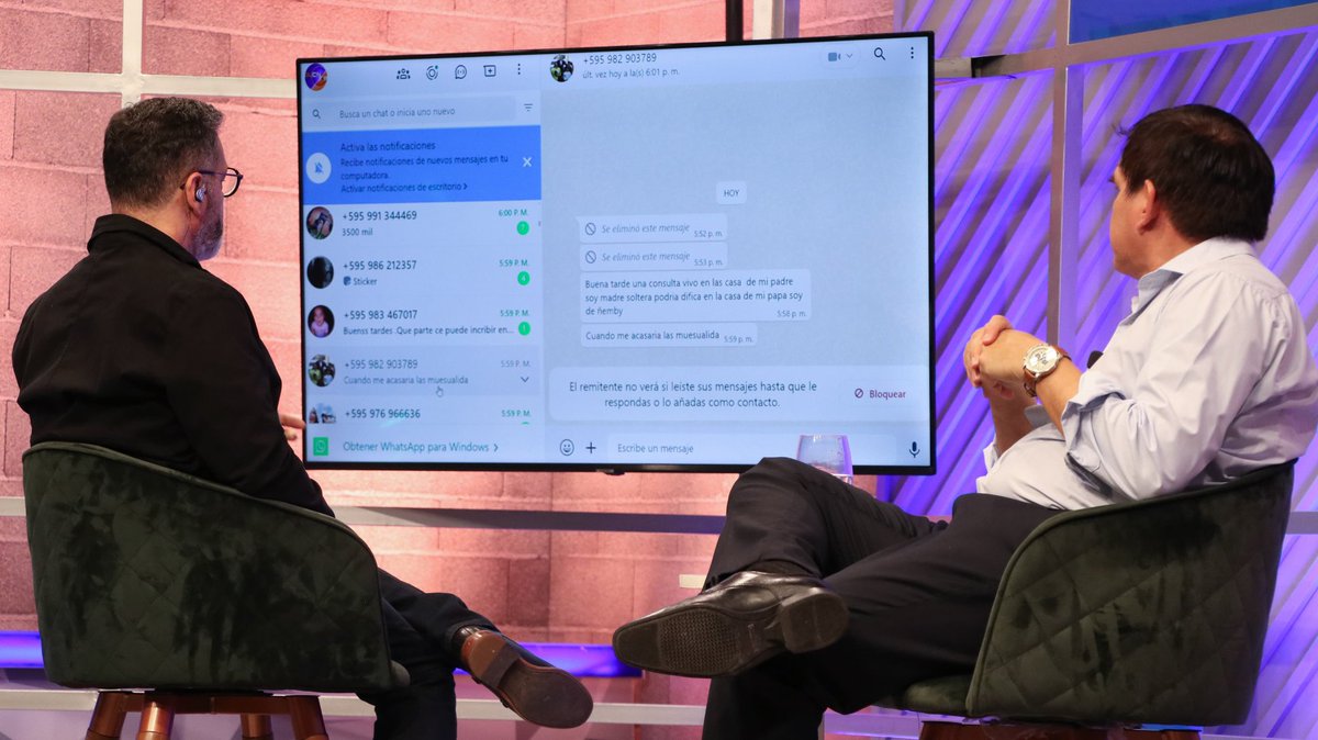 En el programa #BuenaTarde de <a href="/Unicanal/">Unicanal</a> y <a href="/trecepy/">TRECE</a>, estuve conversando sobre el éxito de la Fase I de Che Róga Porã e inicio de Fase II. Programa del Gobierno del Presidente  <a href="/SantiPenap/">Santiago Peña</a>  que hará realidad el sueño de la vivienda digna y propia a familias🇵🇾
#GobiernoDelParaguay