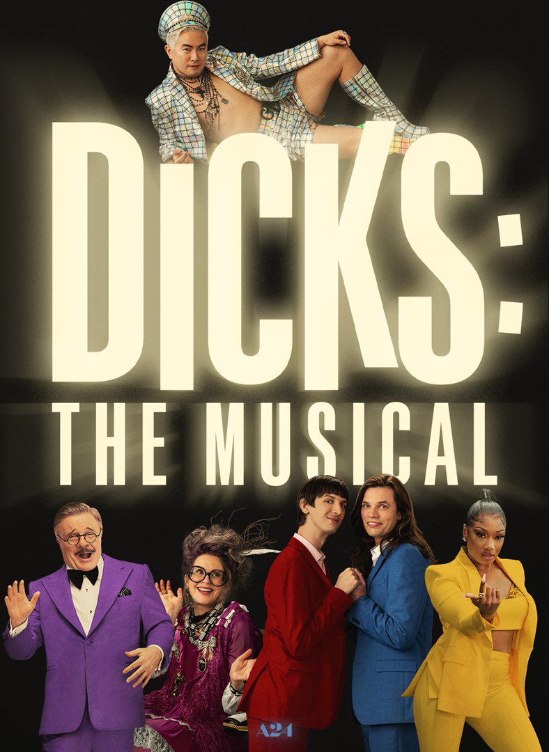 stallion_hub's tweet photo. DICKS: The Musical is now available on VOD platforms such as HULU, Apple TV, HBO, etc https://t.co/2fw7FbyZ2Z