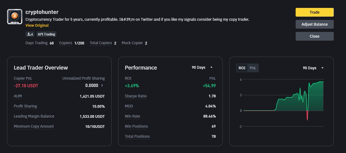 cazadordecrypto's tweet photo. Ganancias y perdidas Enero. Este mes estuvo muy aburrido el ETF de #Bitcoin no fue lo esperado. 
1. En Copy Trading subimos un 2.01%, aunque tuvimos una perdida momentánea de -1.23% debido a Fomo por ETF de Bitcoin y una noticia de $UMA. https://t.co/PLWlY1PpqI